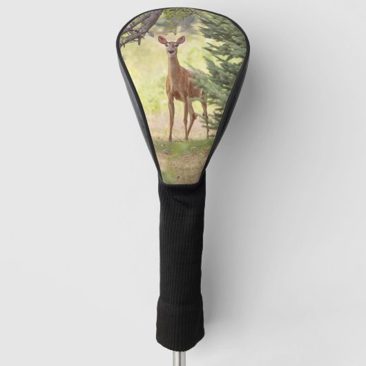 Ein einsamer Hirsch Golf Headcover (Vorderseite)