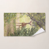 Ein einsamer Hirsch Handtuch (Handtuch)