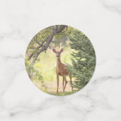 Ein einsamer Hirsch Konfetti (Klein Vorderseite)
