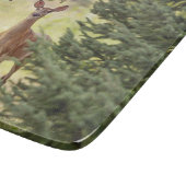 Ein einsamer Hirsch Schneidebrett (Ecke)