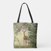 Ein einsamer Hirsch Tasche (Rückseite)