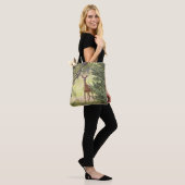 Ein einsamer Hirsch Tasche (Am Model)