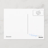 Ein einsamer Junge Postkarte (Rückseite)