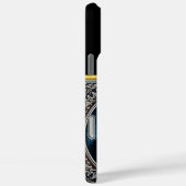 Ein einsamer Wolf heult nachts unter Vollmond Case-Mate iPhone Hülle (Rückseite / Rechts)