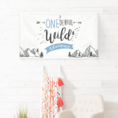 Ein eintöniger Wilder Adventure Birthday Banner Bo (Insitu)