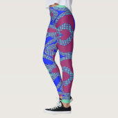 Ein einzigartiger Multicolor "Ratti_Creative_Arts" Leggings (Links)