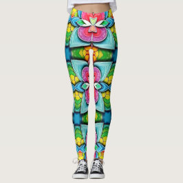 Ein einzigartiger niedlicher Multicolor "Ratti_Cre Leggings