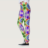 Ein einzigartiger niedlicher Multicolor "Ratti_Cre Leggings (Links)