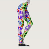 Ein einzigartiger niedlicher Multicolor "Ratti_Cre Leggings (Rechts)