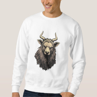 ein einzigartiger Pullover mit Schafbildern