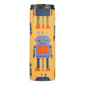 ein einzigartiger und lustiger Roboter. Thermosbecher (Rückseite)
