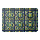 💛 💚 💙 ein einzigartiges Azulejo Masterpiece Badematte (Vorderseite)