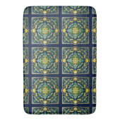 💛 💚 💙 ein einzigartiges Azulejo Masterpiece Badematte (Vorderseite Vertikal)