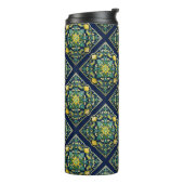 💛💚💙 Ein einzigartiges Azulejo-Meisterwerk Thermosbecher (Nach links gedreht)