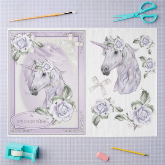 Ein einzigartiges Fantasy Serie Design 5 Seidenpapier (Basteln)