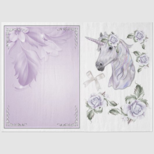 Ein einzigartiges Fantasy Serie Design 7 Seidenpapier (Vorderseite)