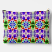 Ein einzigartiges farbenfrohes, trendiges Design-A Zubehörtasche (Rückseite)