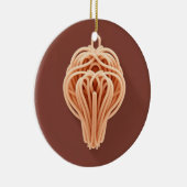 Ein einzigartiges Muster von Spaghetti Noodles Keramik Ornament (Rechts)