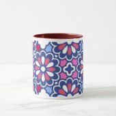 Ein einzigartiges Musterdesign Tasse (Zentrum)