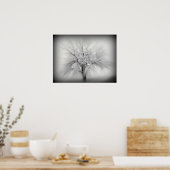 Ein einziger Baum an der ND-Prärie Poster (Küche)