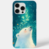 Ein Eisbär in ruhiger Nacht Case-Mate iPhone Hülle (Rückseite)