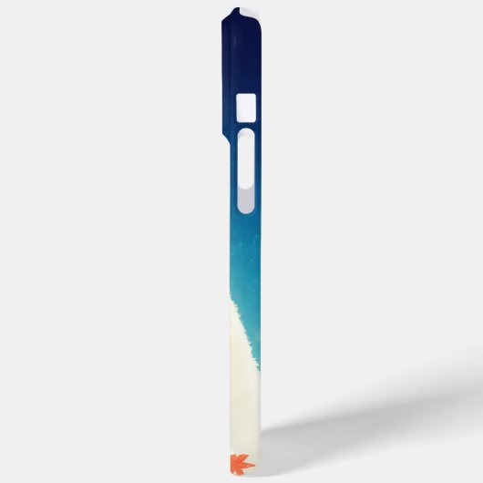 Ein Eisbär, saisonaler Charm Case-Mate iPhone Hülle (Rückseite / Links)