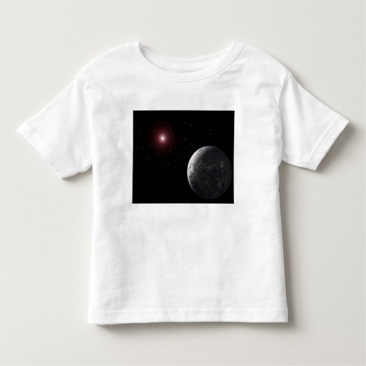 Ein eiskalter, felsiger Planet, der einen dunklen Kleinkind T-shirt (Vorderseite)