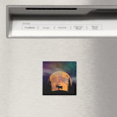 Ein Elch auf der Lose Magnet (In Situ (Geschirrspüler))