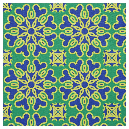 Ein elegantes Blumenmuster mit klassischem Muster Stoff (Muster)