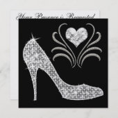 Ein elegantes Ereignis - SRF Einladung (Vorne/Hinten)