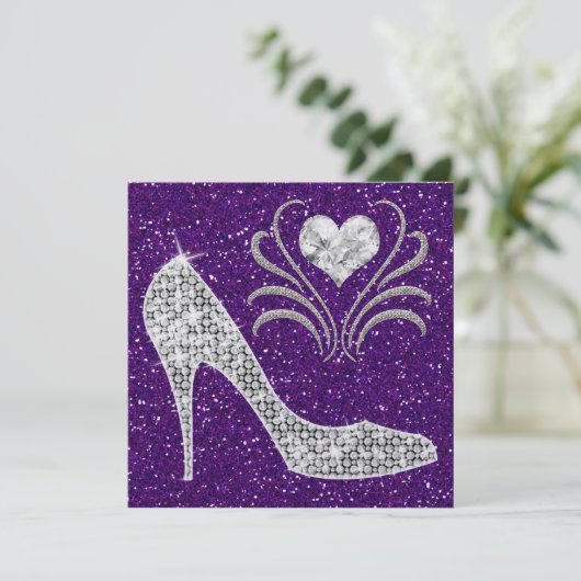 Ein elegantes Ereignis - SRF Einladung (Stehend Vorderseite)