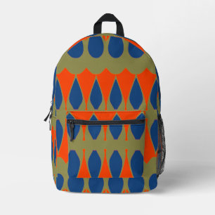 Ein elegantes, mehrfarbiges Design bedrucktes Ruck Bedruckter Rucksack