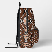 Ein elegantes, mehrfarbiges Design bedrucktes Ruck Bedruckter Rucksack (Links)