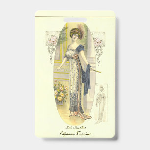 Ein elegantes Modebild personalisiertes Lesezeiche Ausweis
