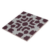 Ein elegantes, modernes braunes Design Fliese (Seite)