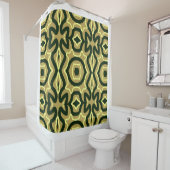 Ein elegantes, nahtloses, vielfarbiges klassisches duschvorhang (Beispiel)