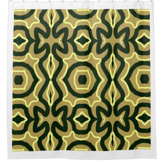 Ein elegantes, nahtloses, vielfarbiges klassisches duschvorhang (Vorderseite)