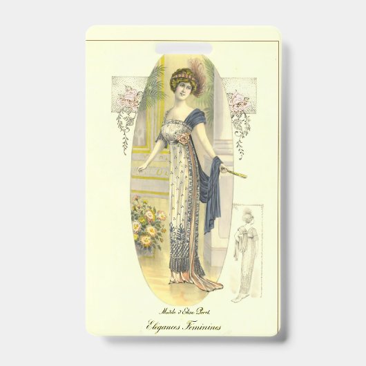 Ein elegantes, Personalisiertes Lesezeichen der Mo Ausweis (Vorderseite)