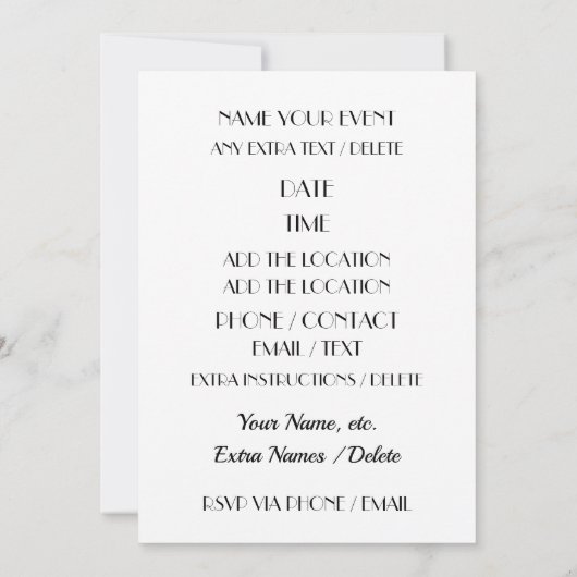 Ein elegantes, rosafarbenes Krebsereignis Einladung (Rückseite)