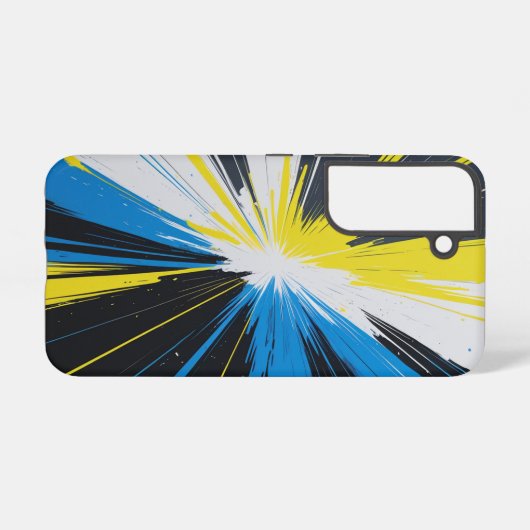 Ein elegantes und feines Abstrakt Samsung Galaxy Hülle (Rückseite (Horizontal))