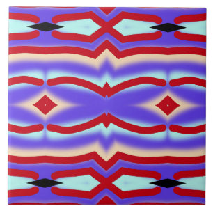 Ein elegantes, vielfarbiges Keramik Fliese