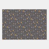 Ein elegantes Weihnachten Geschenkpapier Set (Vorderseite 2)