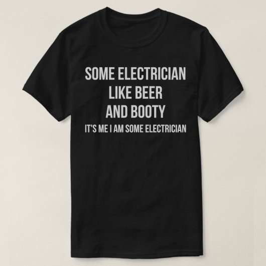 ein Elektriker T-Shirt (Design vorne)