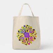 ein Element mehrfarbiger Totbeutel Tragetasche (Rückseite)