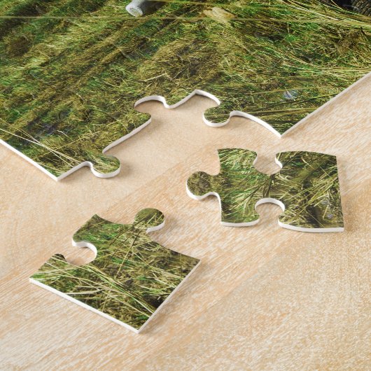 Ein Elephant-Jigsaw-Puzzle Puzzle (Seite)