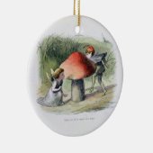 Ein Elf auf der Suche nach einer Fee, Illustration Keramikornament (Rechts)