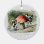 Ein Elf auf der Suche nach einer Fee, Illustration Keramikornament (Hinten)