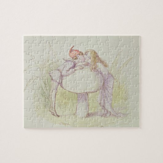 Ein Elf und eine Fee Puzzle (Horizontal)