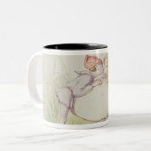 Ein Elf und eine Fee Zweifarbige Tasse (Vorderseite Links)