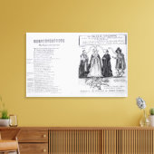 Ein Emblem des Antichrist Leinwanddruck (Insitu (Wohnzimmer))